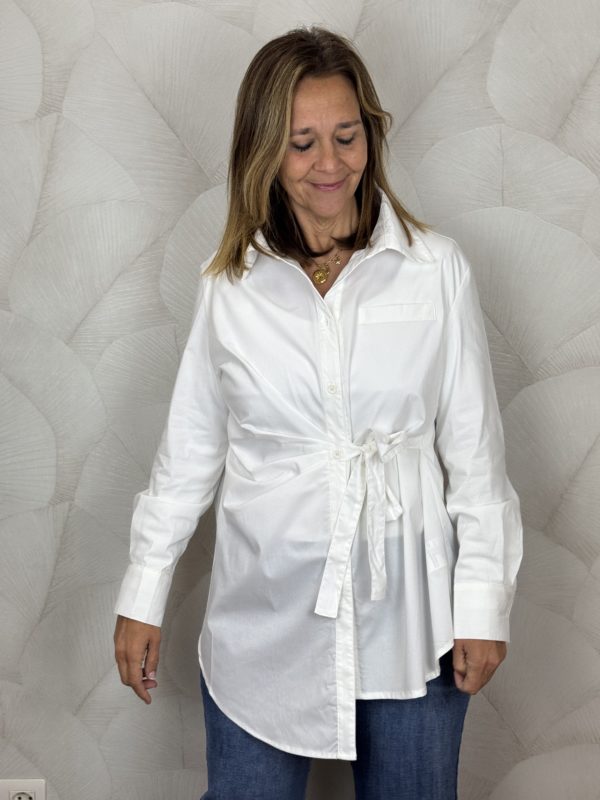 Camisa blanca lazada - Imagen 2