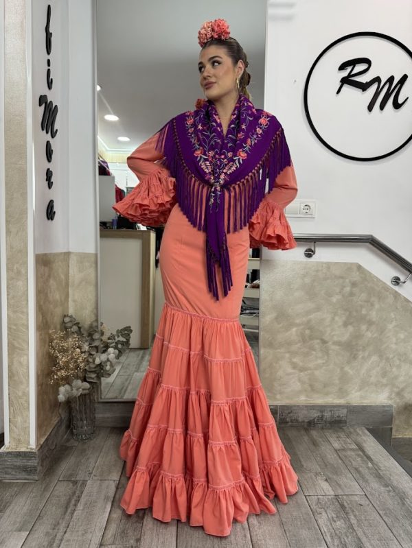 Traje de flamenca Huelva - Imagen 4