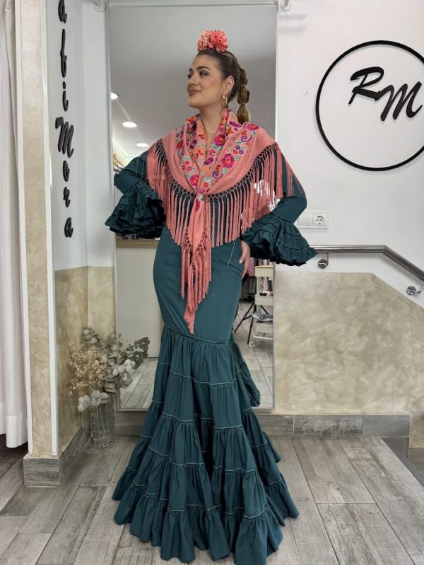 Traje de flamenca Huelva - Imagen 3