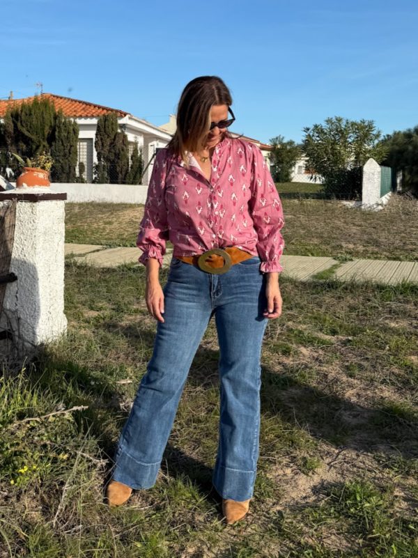 Pantalón vaquero flare