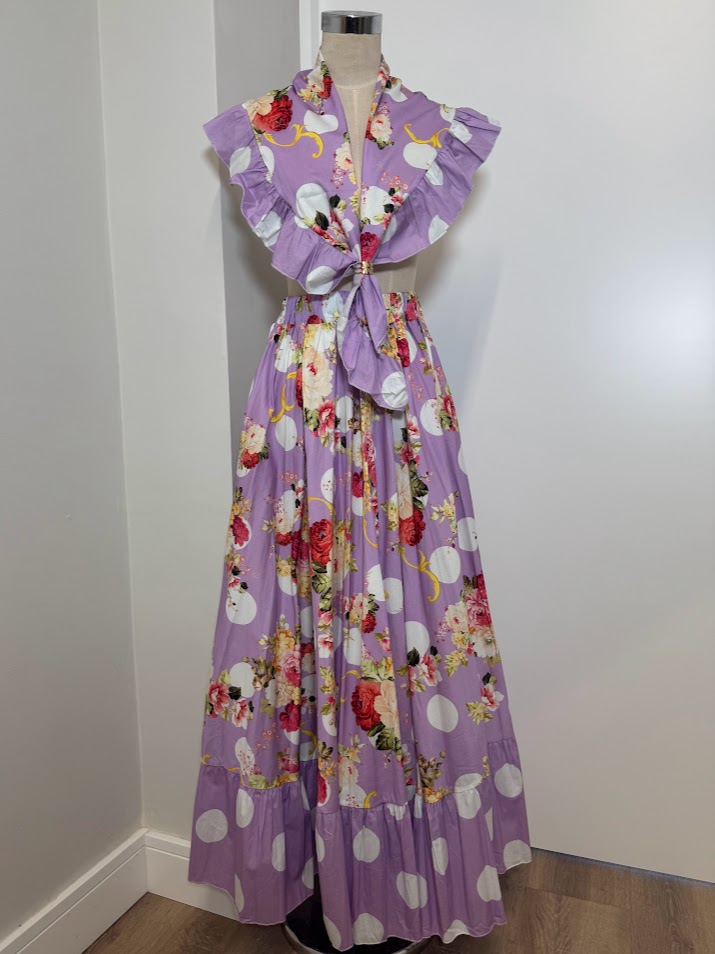 Conjunto Pastora malva