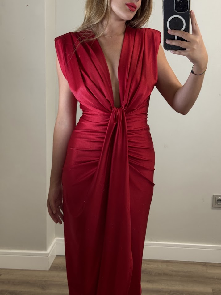 Vestido Kava rojo