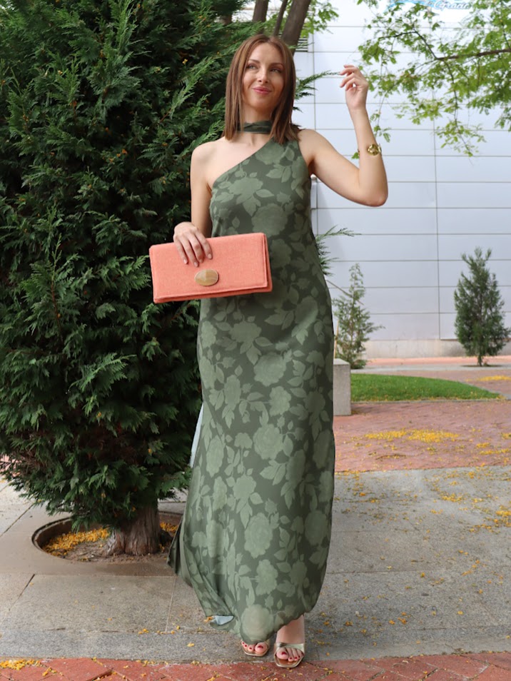 Vestido Valery caqui