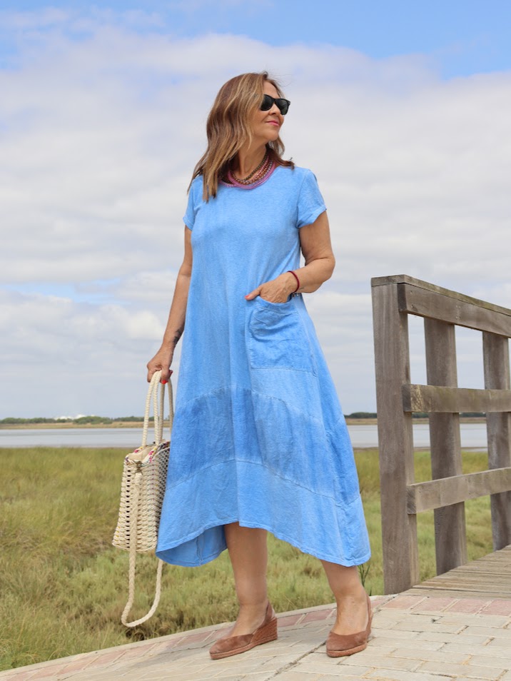 Vestido Vaiana azul