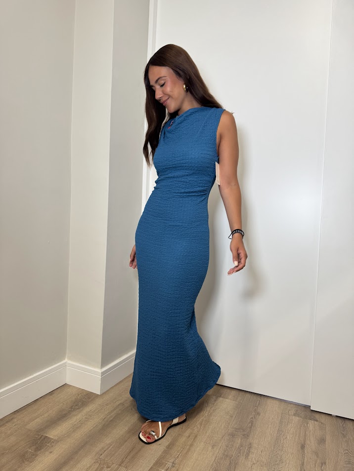 Vestido Paola azul