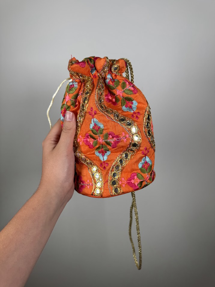 Bombonera naranja espejos