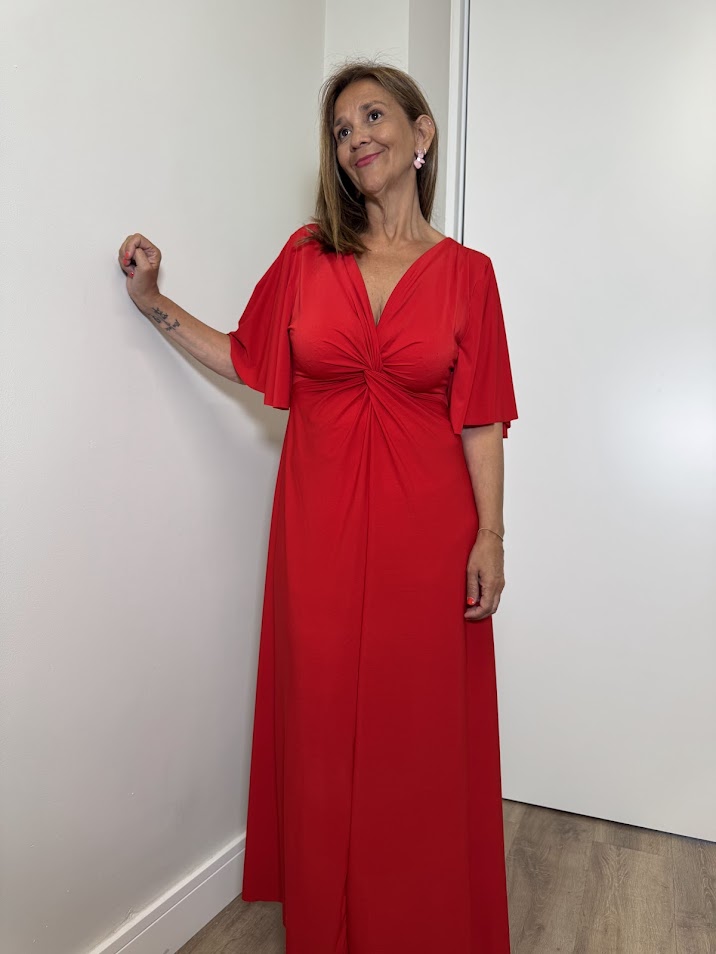 Vestido Gabriela rojo