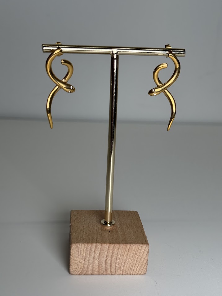 Pendientes serpientes