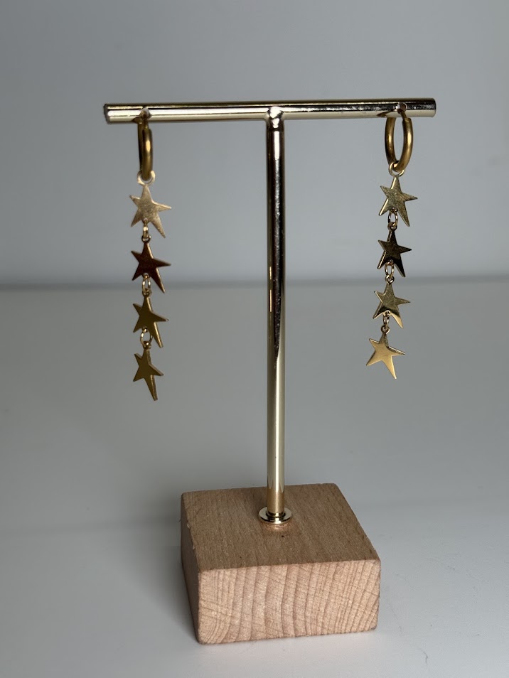 Pendientes estrellas