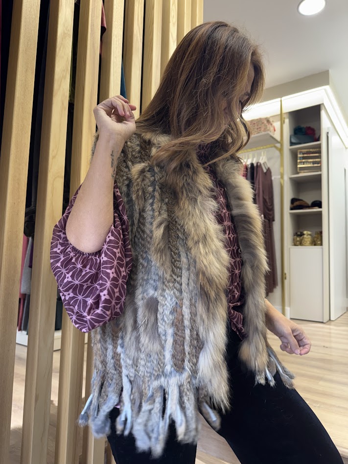 Chaqueta de pelo