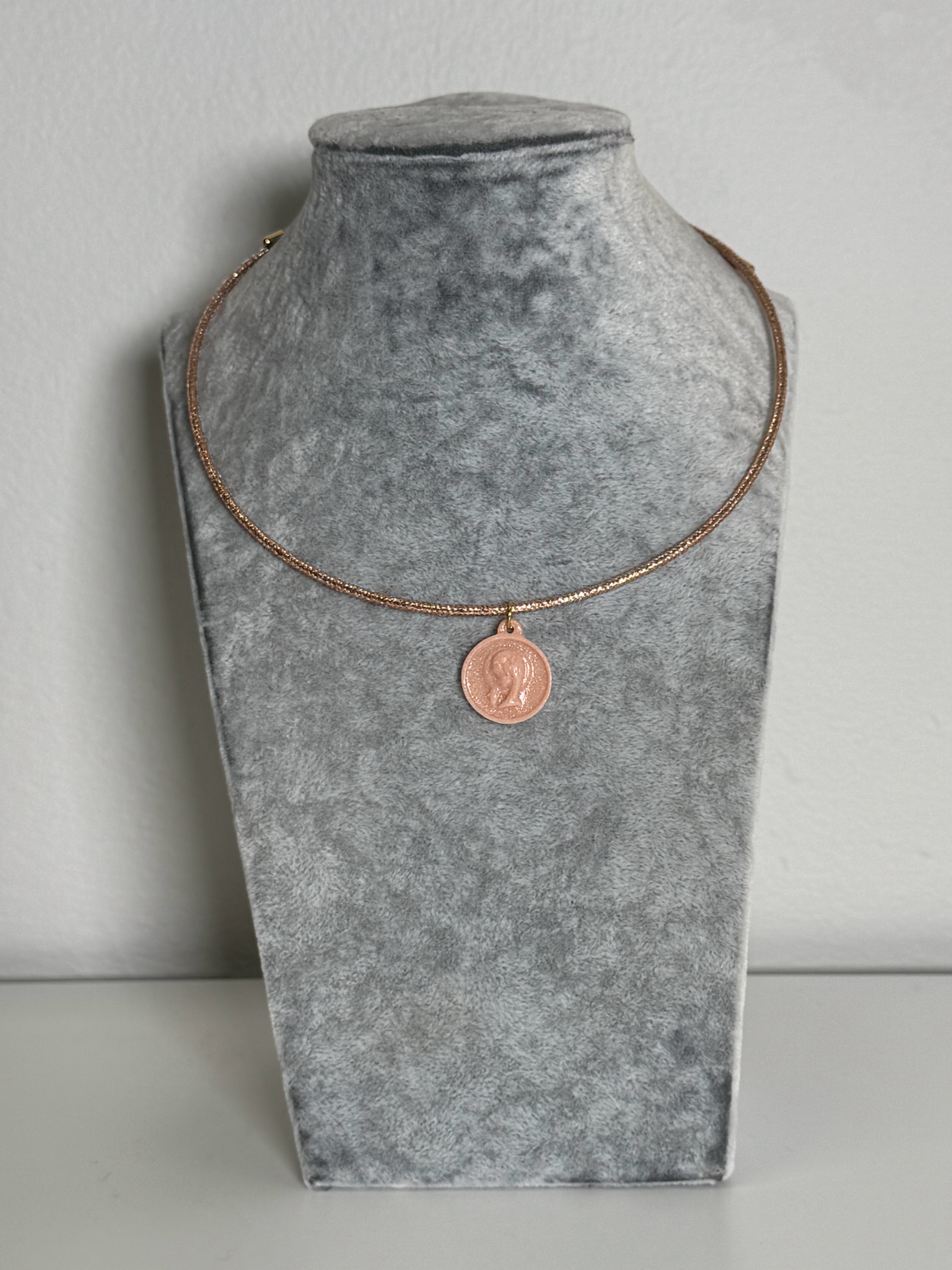 Collar/pulsera imantada bronce mini