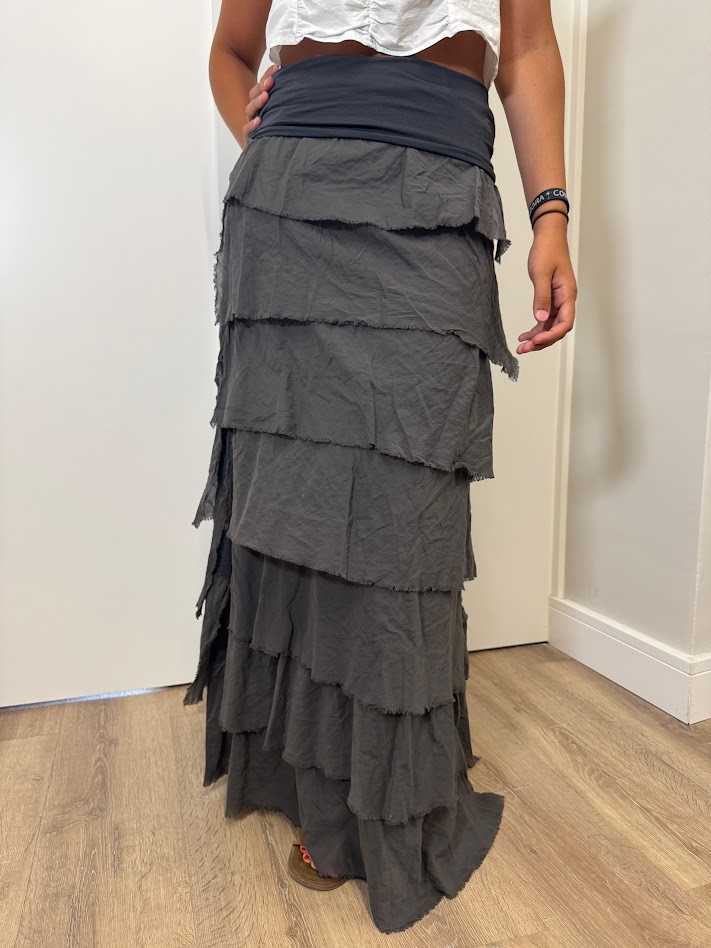 Falda Monique marron