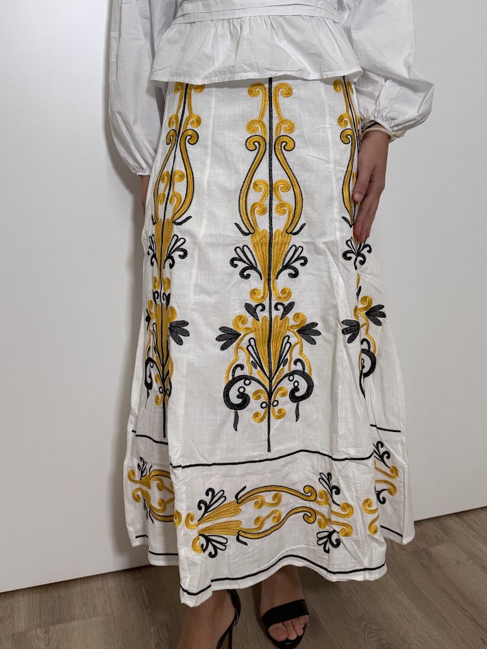 Falda Petra Amarillo