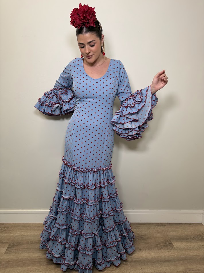 Traje de flamenca Lujan (más colores)