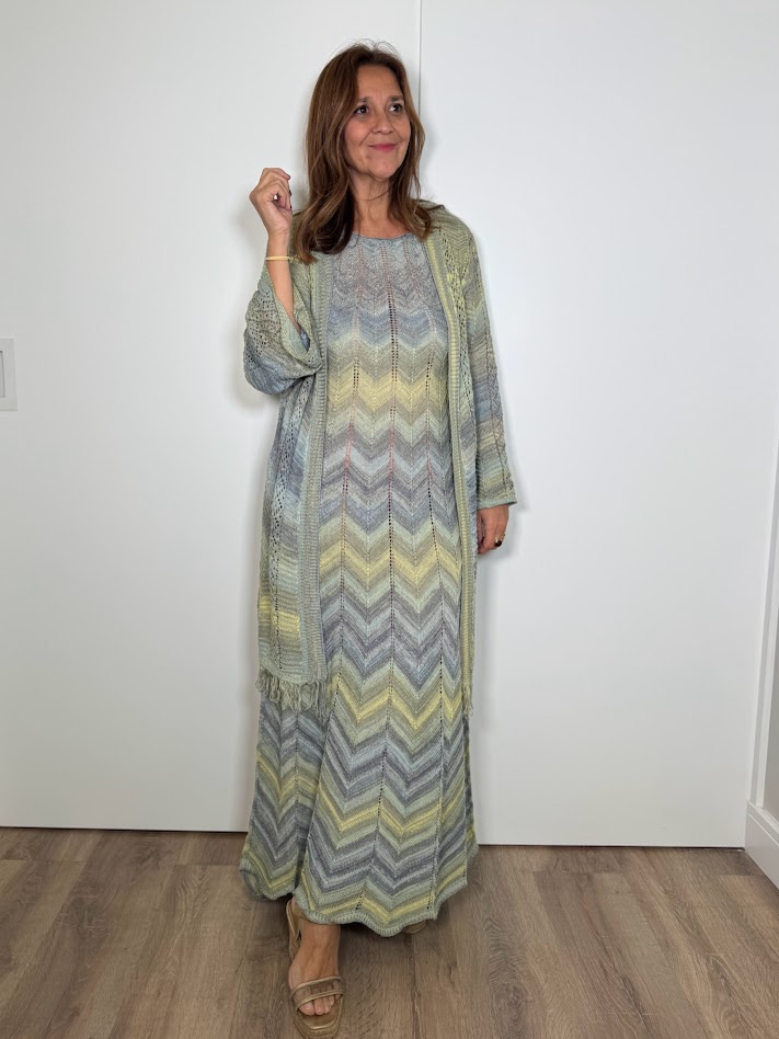 Vestido calado misoni