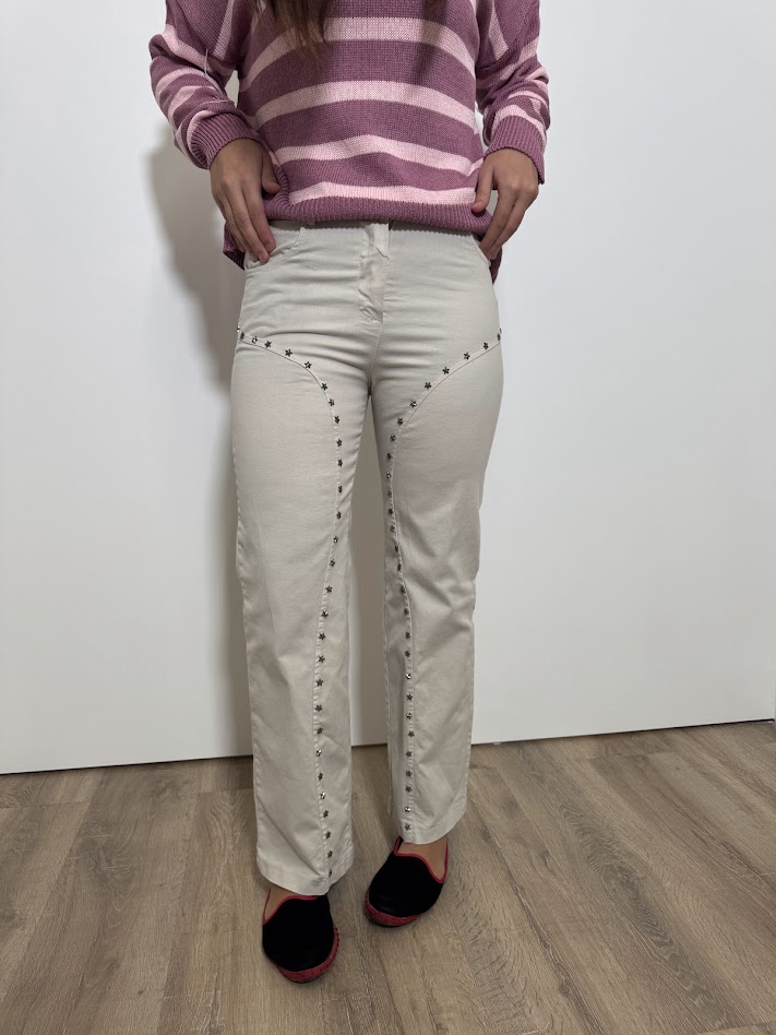 Pantalon Estrella beige