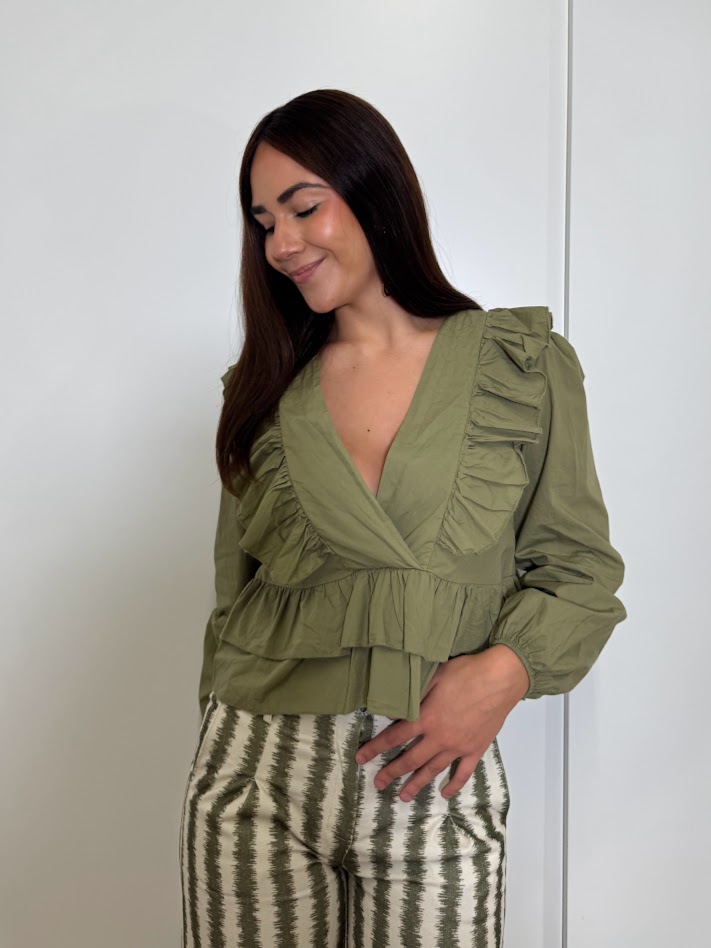 Blusa Capri verde