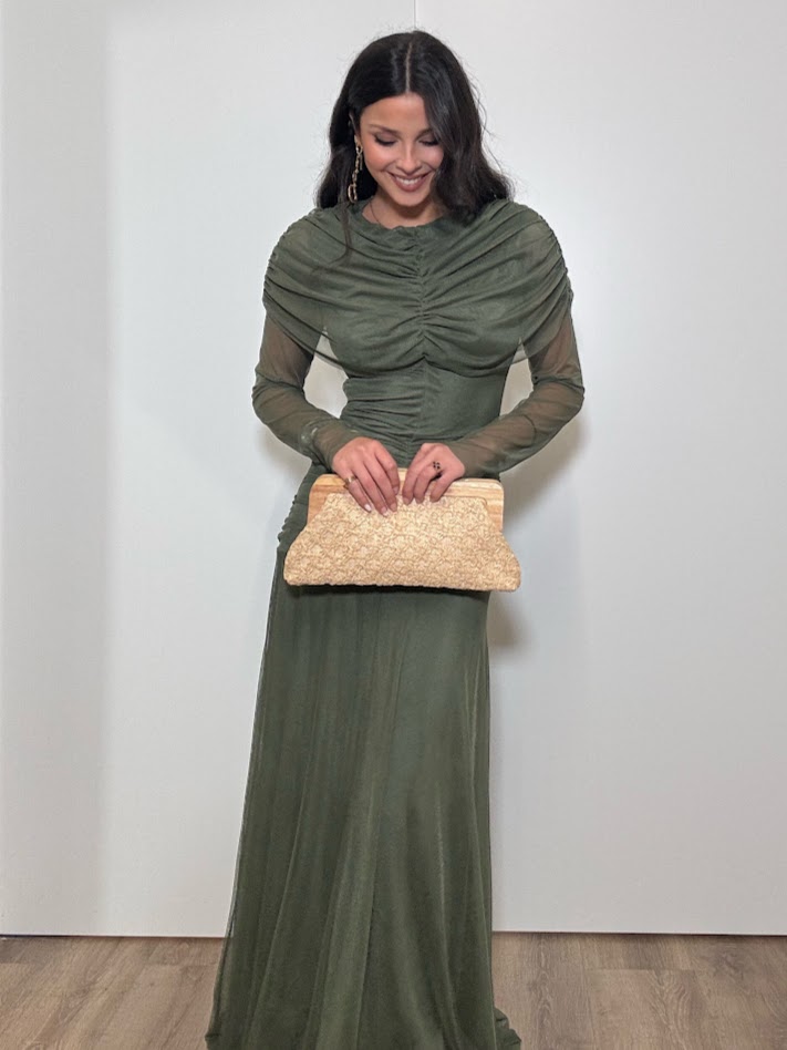 Vestido Carlota verde