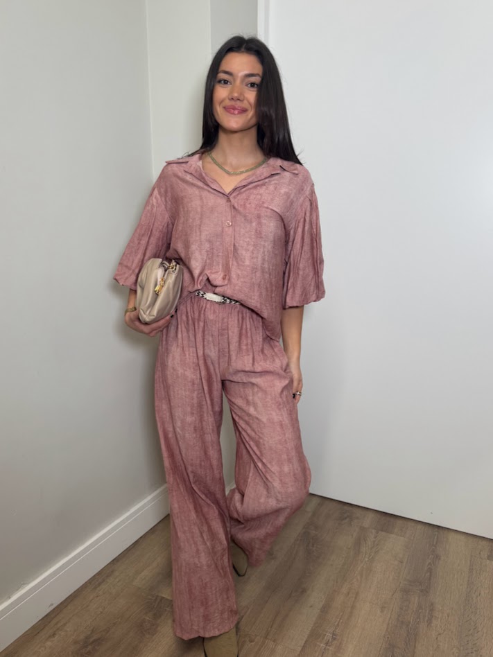 Pantalón Silvia rosa