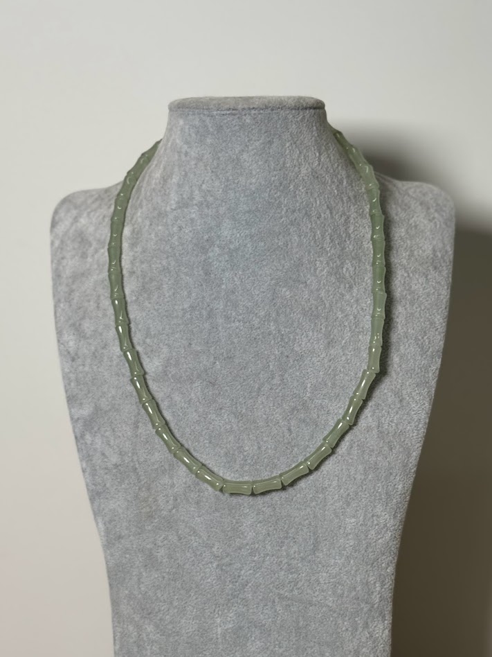 Collar Bambú Verde