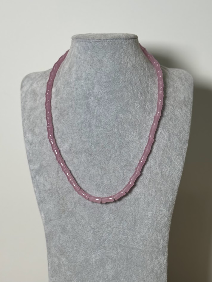 Collar Bambú lila