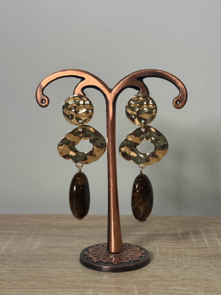 Pendientes Aura Marrón