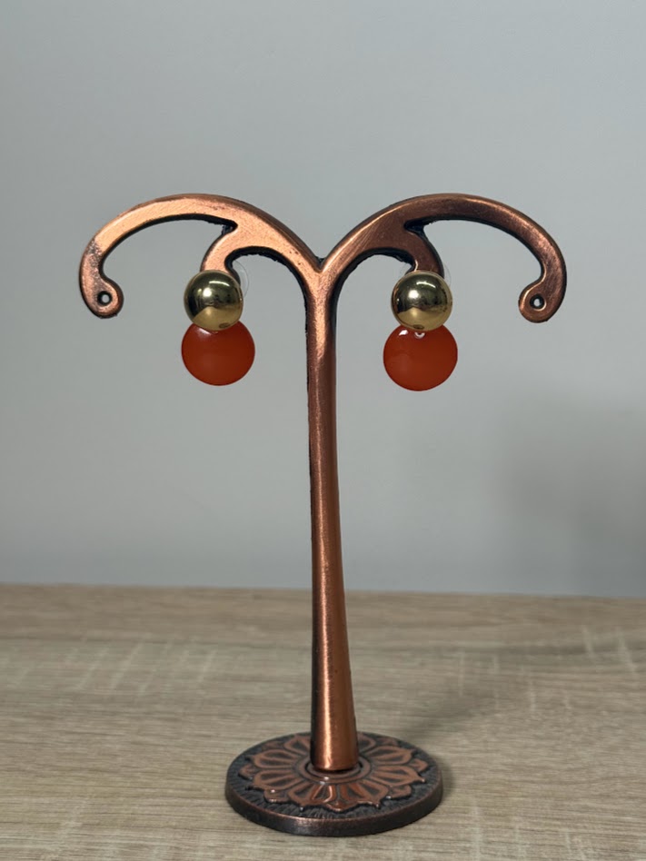 Pendientes Sara rojos