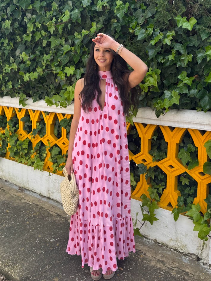 Vestido Casandra rosa