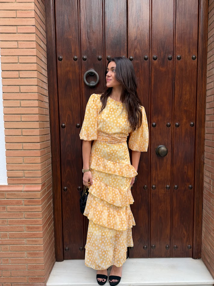 Vestido Bella amarillo