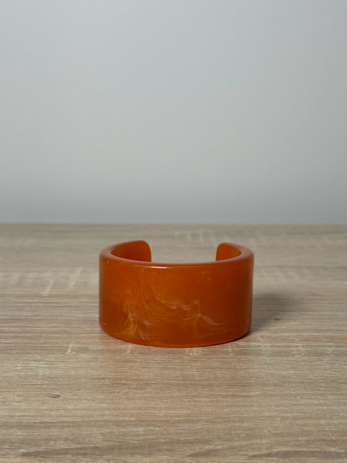 Brazalete piedra naranja