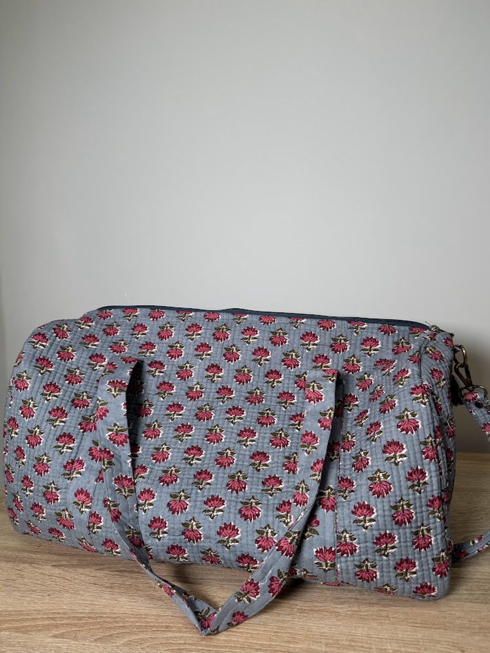 Bolsa de viaje India lila