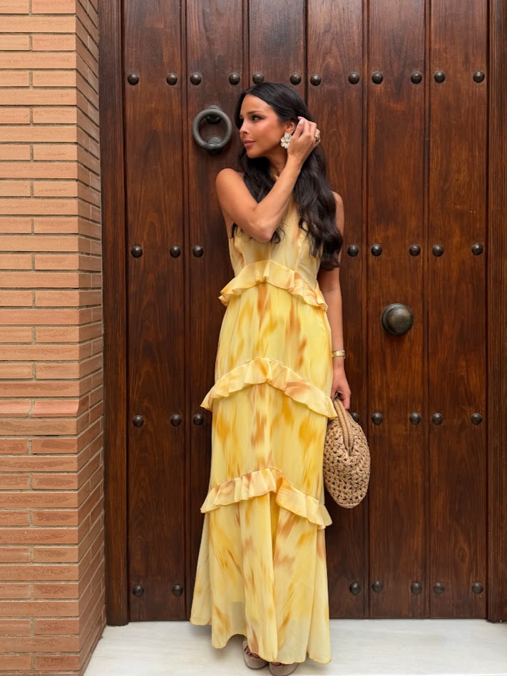 Vestido Tana amarillo