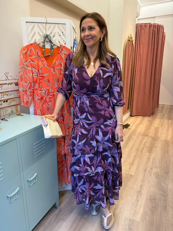 Vestido Esperanza morado