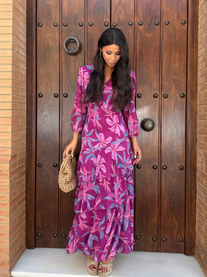 Vestido Esperanza Buganvilla