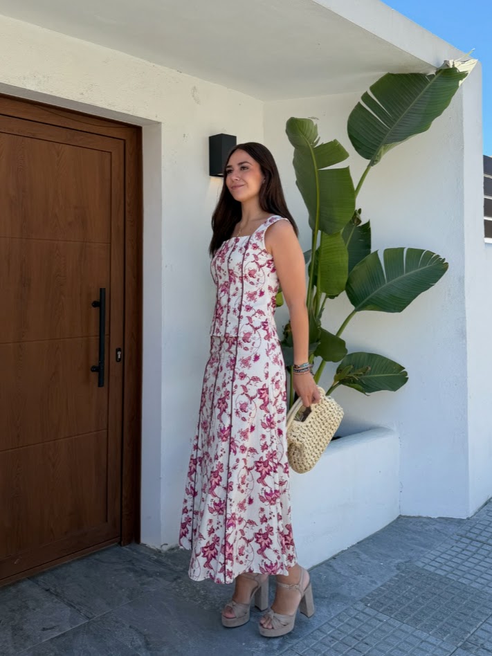 Conjunto Pétalo rosa