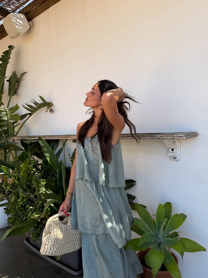 Vestido Lanzarote verde agua