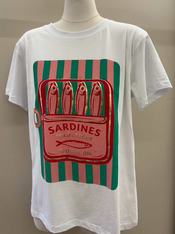 Camiseta sardinas