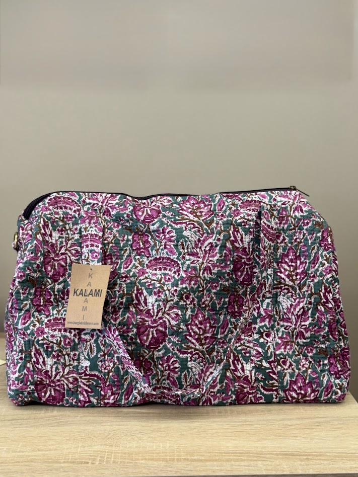 Bolsa de viaje India morada