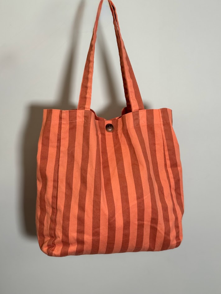 Bolsa Rayas naranja
