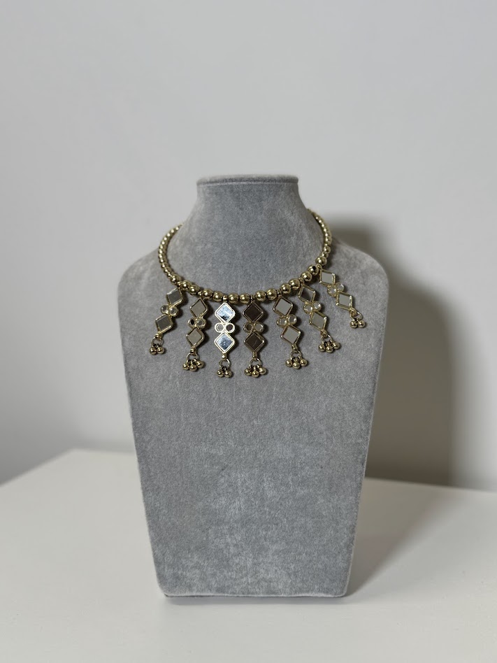 Collar gargantilla espejos