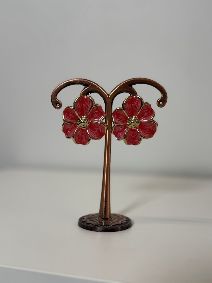 Pendientes Flor medianos