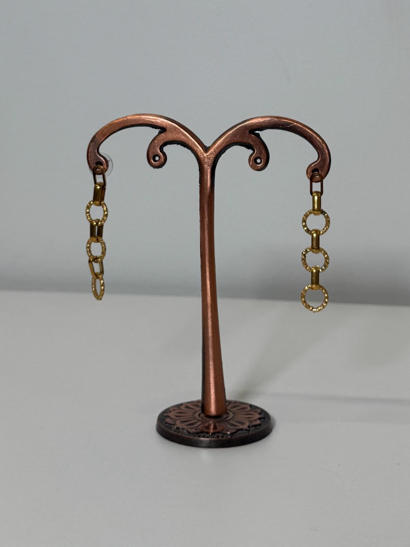 Pendientes círculos pequeños