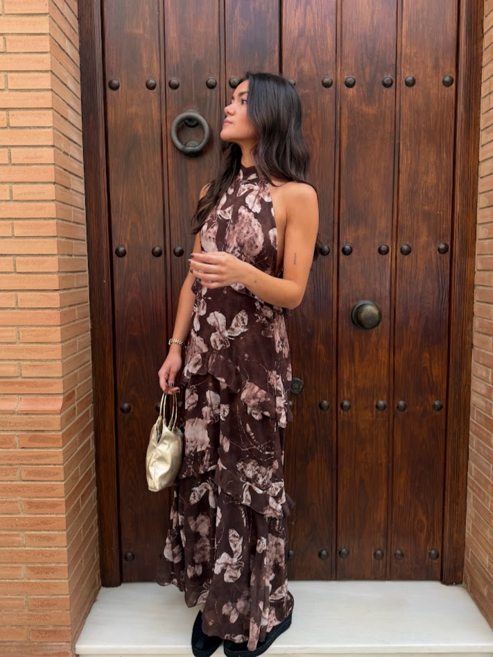 Vestido Tana Marrón