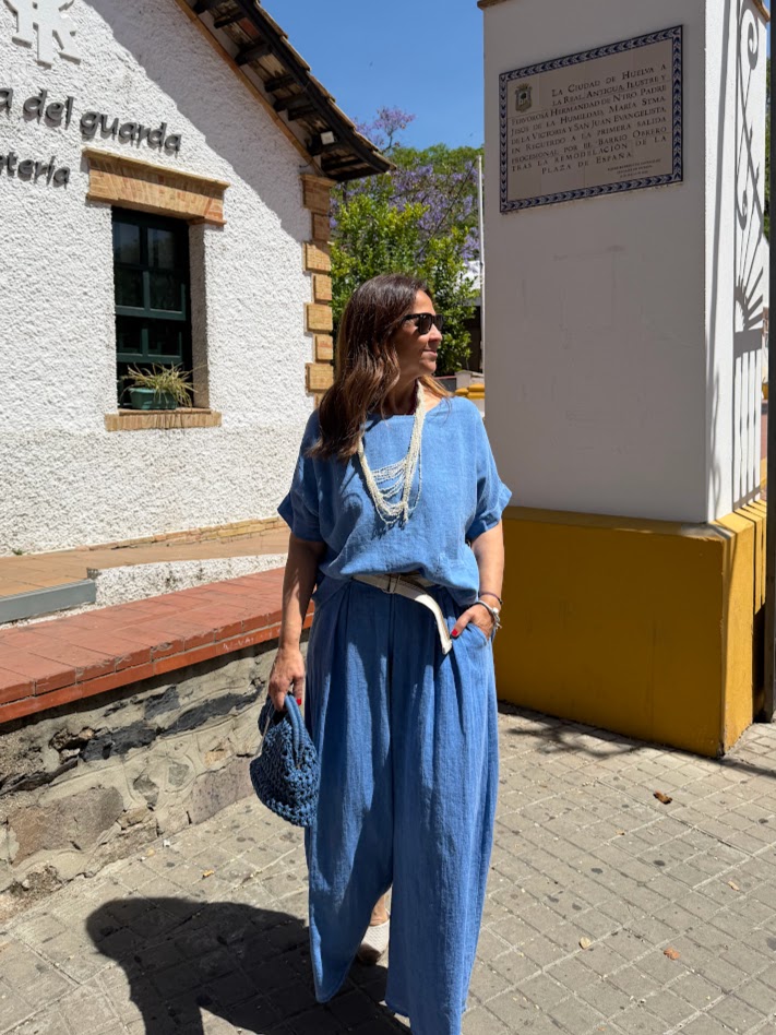 Camisa África Azul