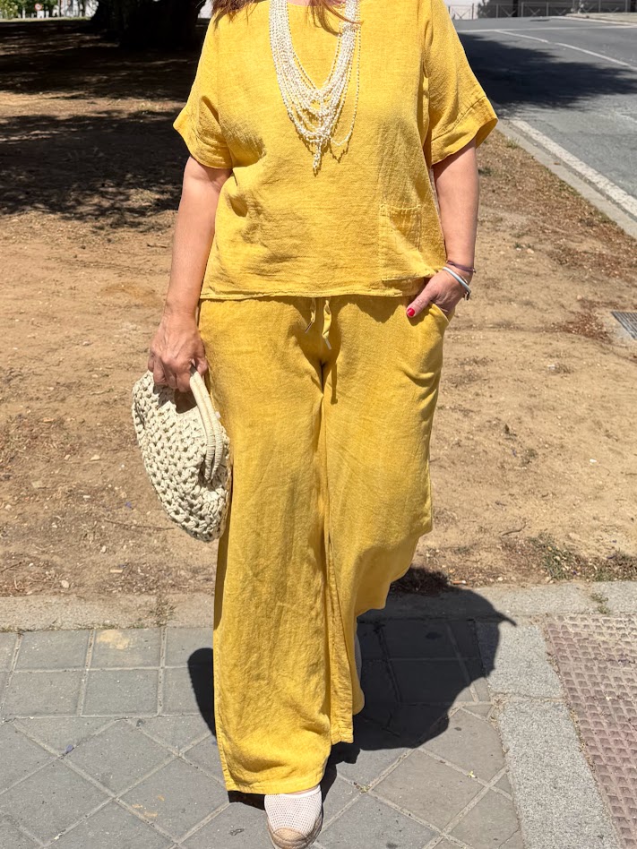 Pantalón África Amarillo