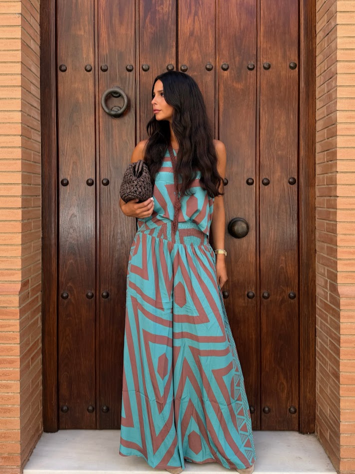 Conjunto Phoebe turquesa