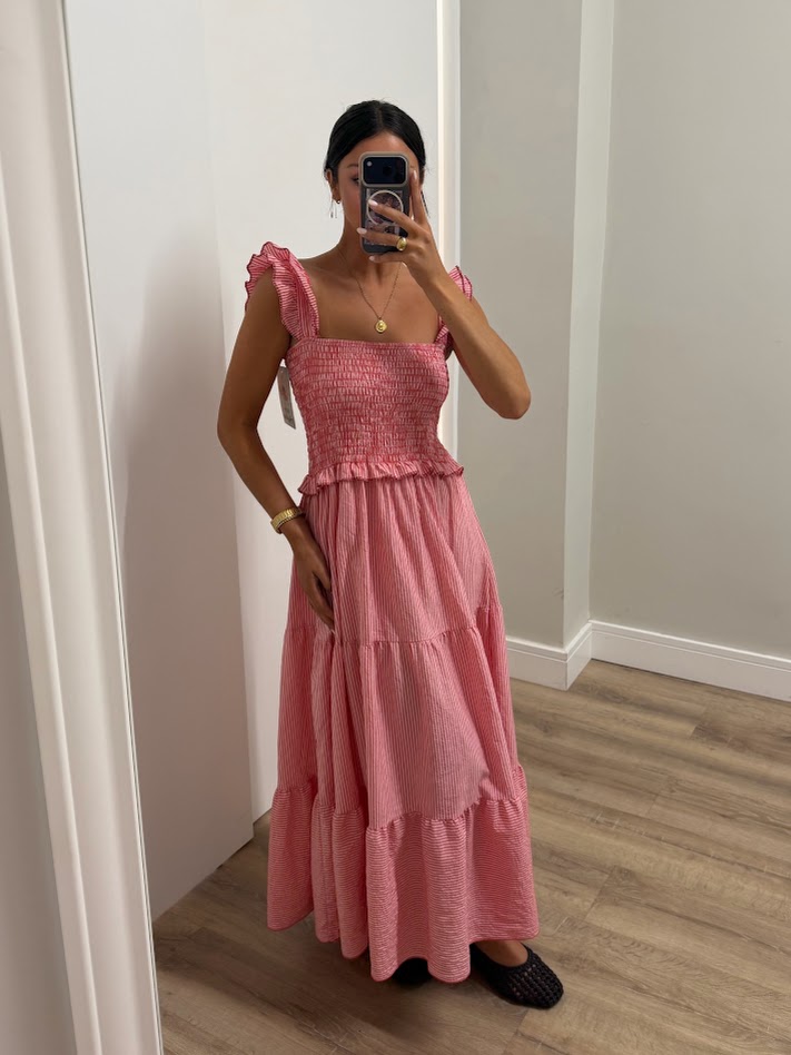 Vestido Carlota rojo
