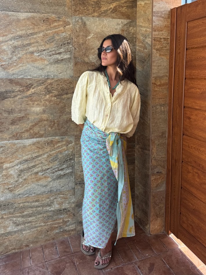 Camisa Sandra amarilla