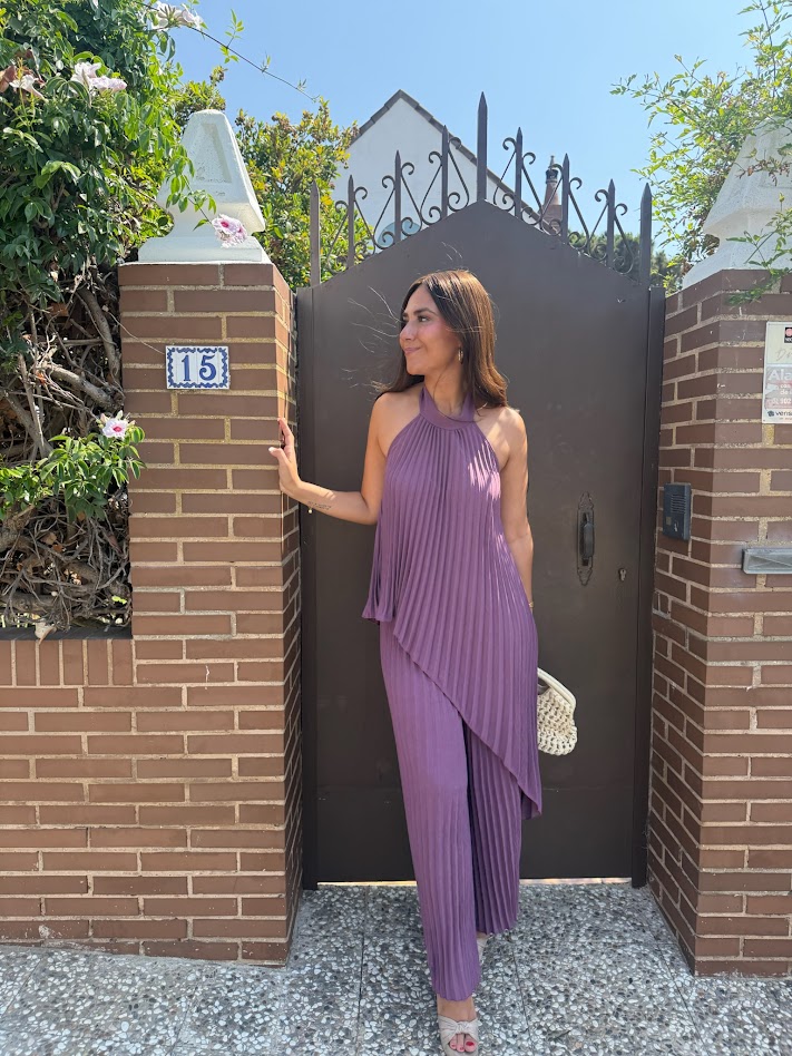 Conjunto Alicia marsala