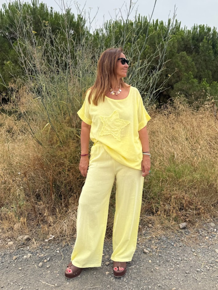 Conjunto Estrella amarillo